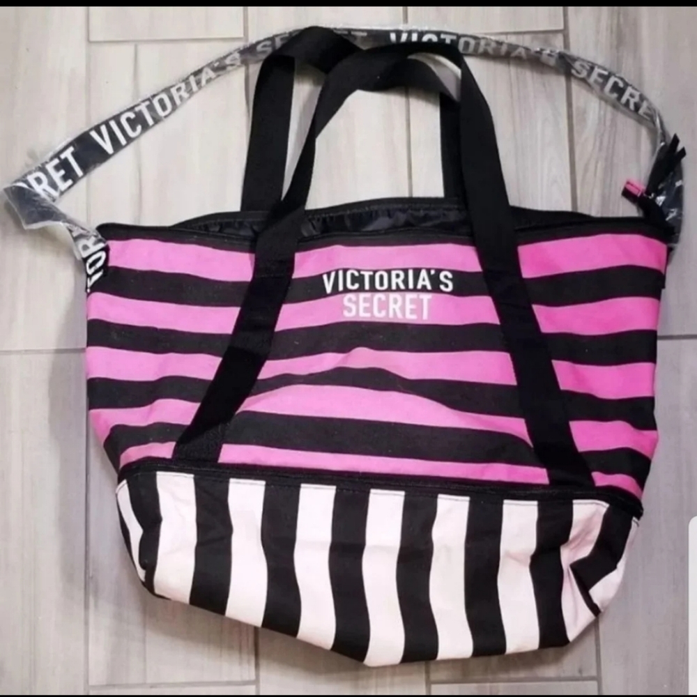 Victoria's Secret Striped Bag